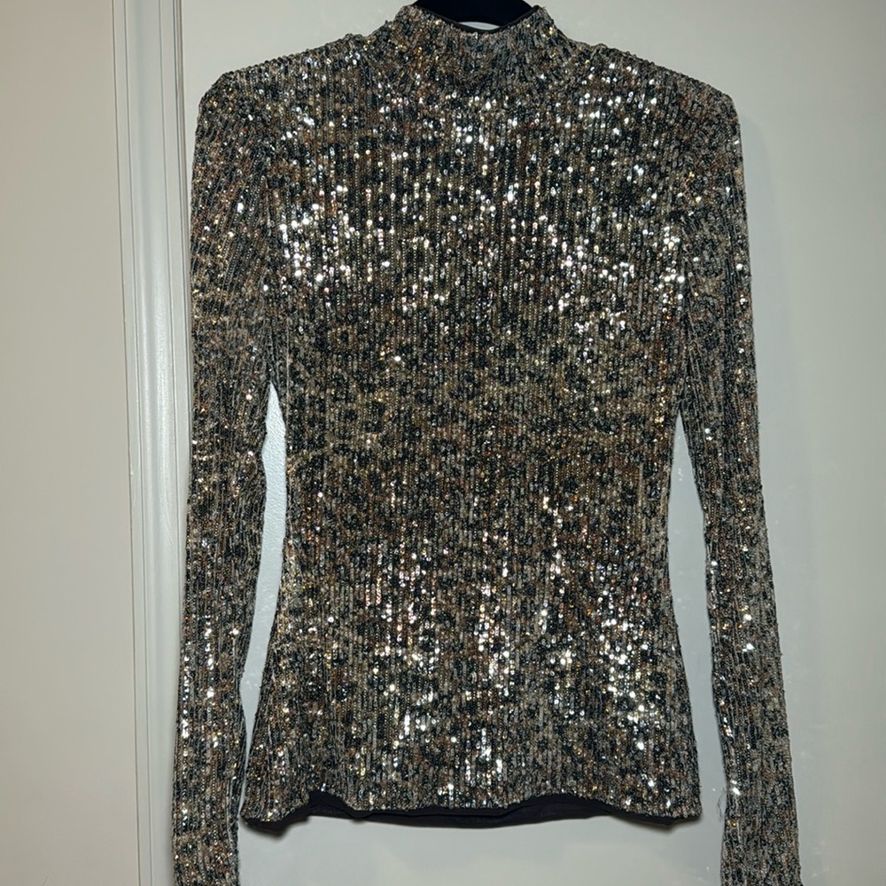 Gold Sparkly Top